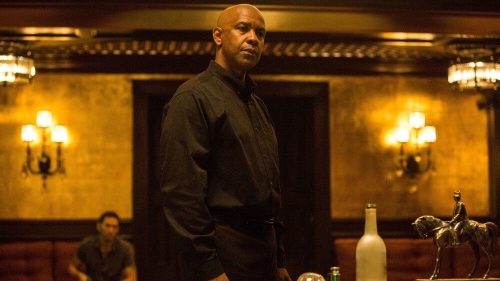 Denzel Washington in The Equalizer Movie