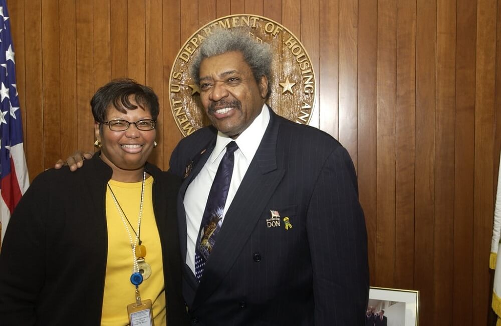 Don King Stand with other person