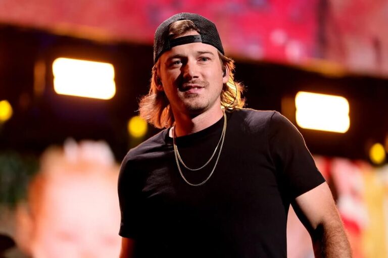 Morgan Wallen in Black Shirt