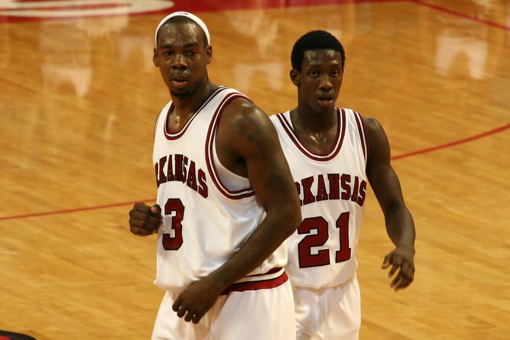 Patrick Beverley and Charles Thomas