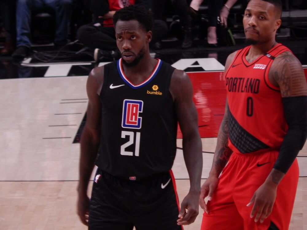 Patrick Beverley in Basketball Ground