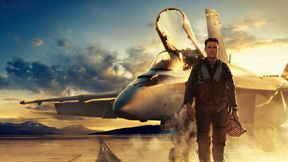 Tom Cruise in Top Gun Movie