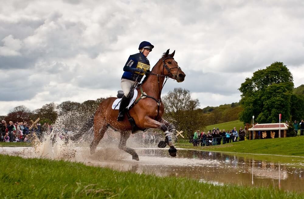 Zara Tindall Doing Horse Ridding