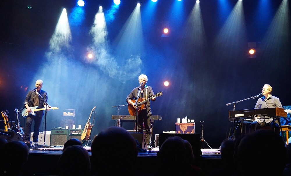 Graham Nash Singing on Live Stage