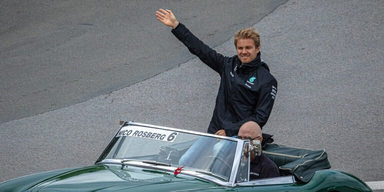 Happy Nico Rosberg