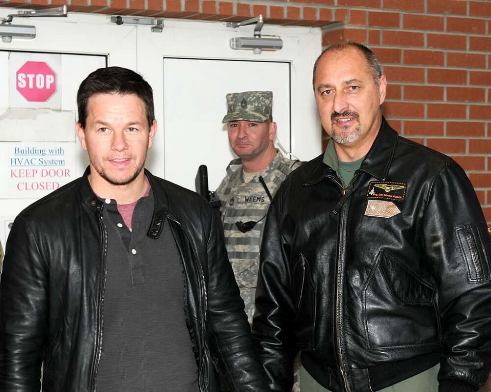 Mark Wahlberg with Army Man